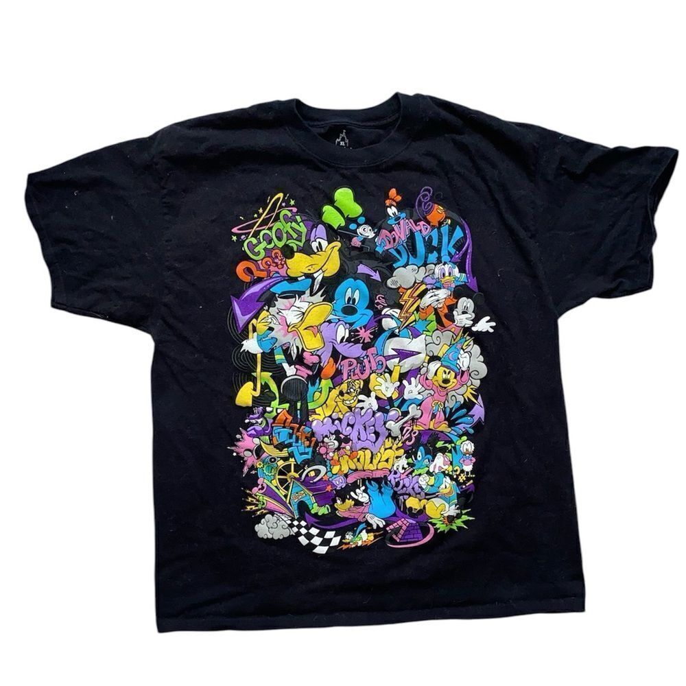 Hanes Walt Disney World Disneyland Graphic Tee Size XL